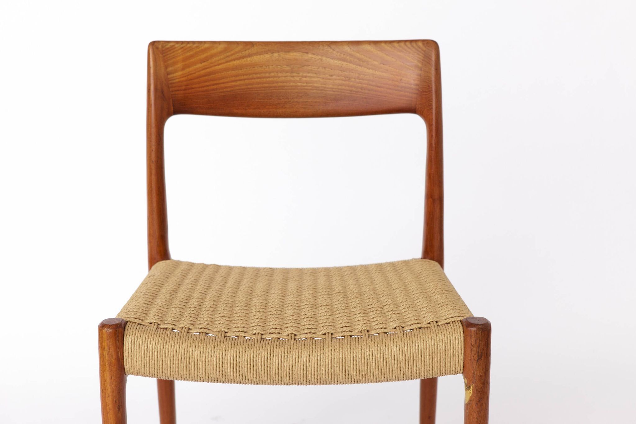 Niels Moller Chair - Repaired, 1950s, Model 77, Danish Teak