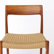 Niels Moller Chair - Repaired, 1950s, Model 77, Danish Teak