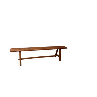 Restored farm bench