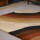 Rug published by Herforder Teppiche, 1970s pop art design.