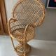 Fauteuil Emmanuelle miniature rotin