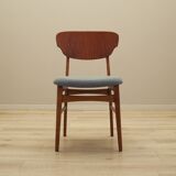 Set of six teak chairs, Danish design, 1970s, production: Denmark