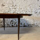 Vintage rosewood extendable dining table