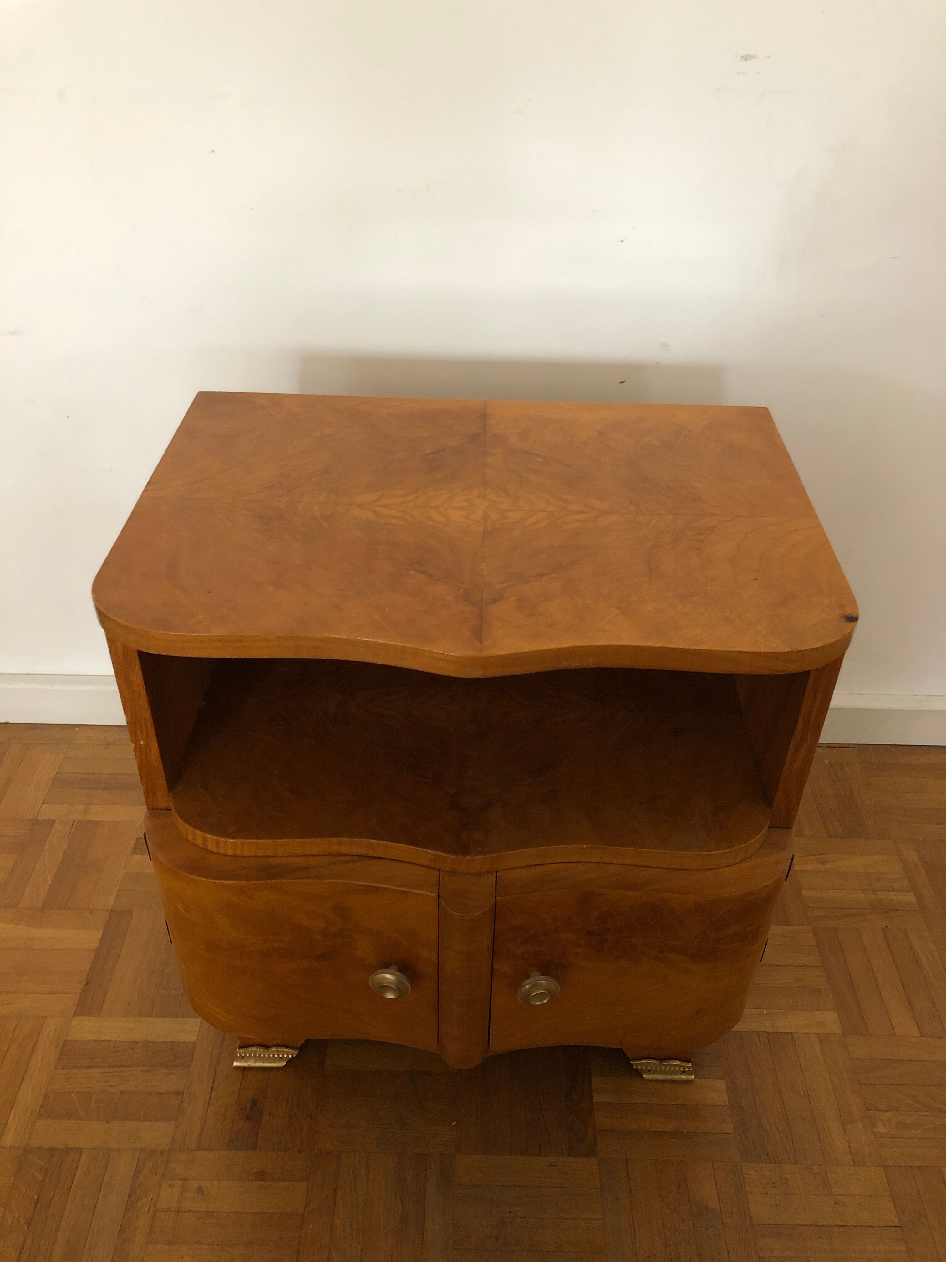 Art Deco bedside table