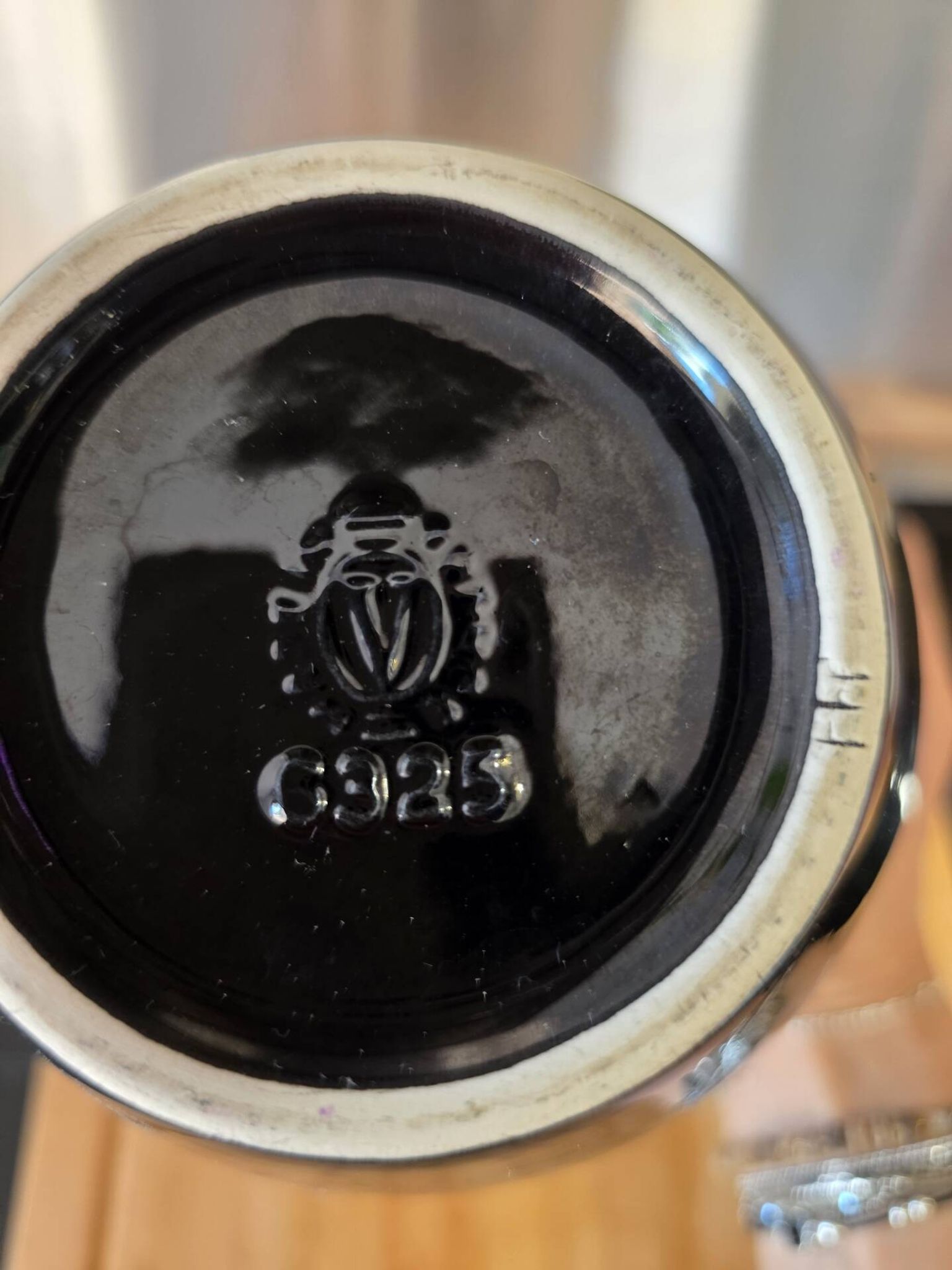 Vase Design Vintage à Cornes – Verceram Années 50/60 – Reflets Irisés
