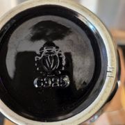 Vase Design Vintage à Cornes – Verceram Années 50/60 – Reflets Irisés