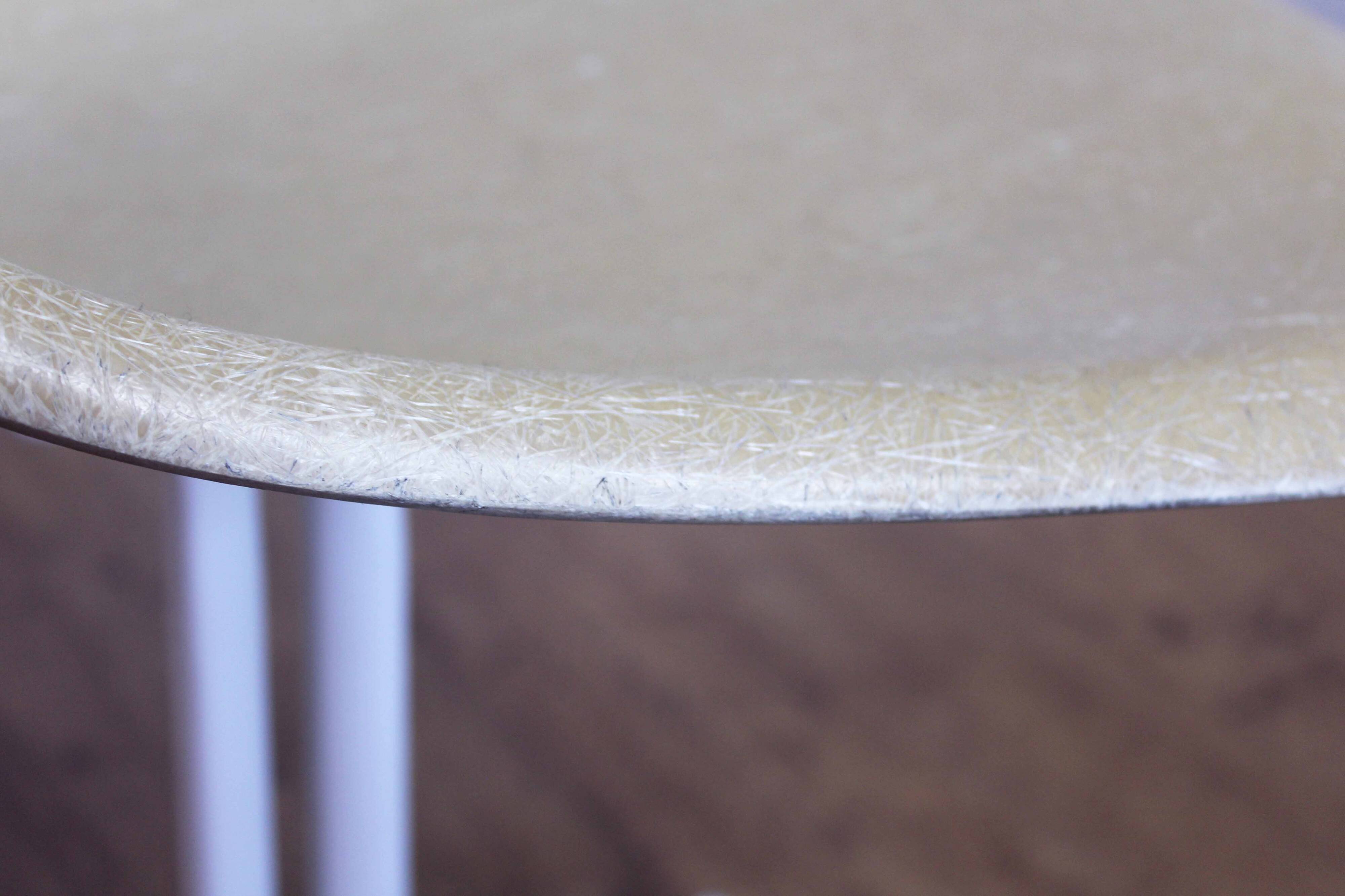 Pair of EAMES La Fonda fiberglass chairs 1970