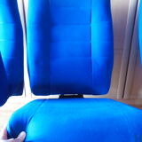 Set of 3 folding seat cinema chairs