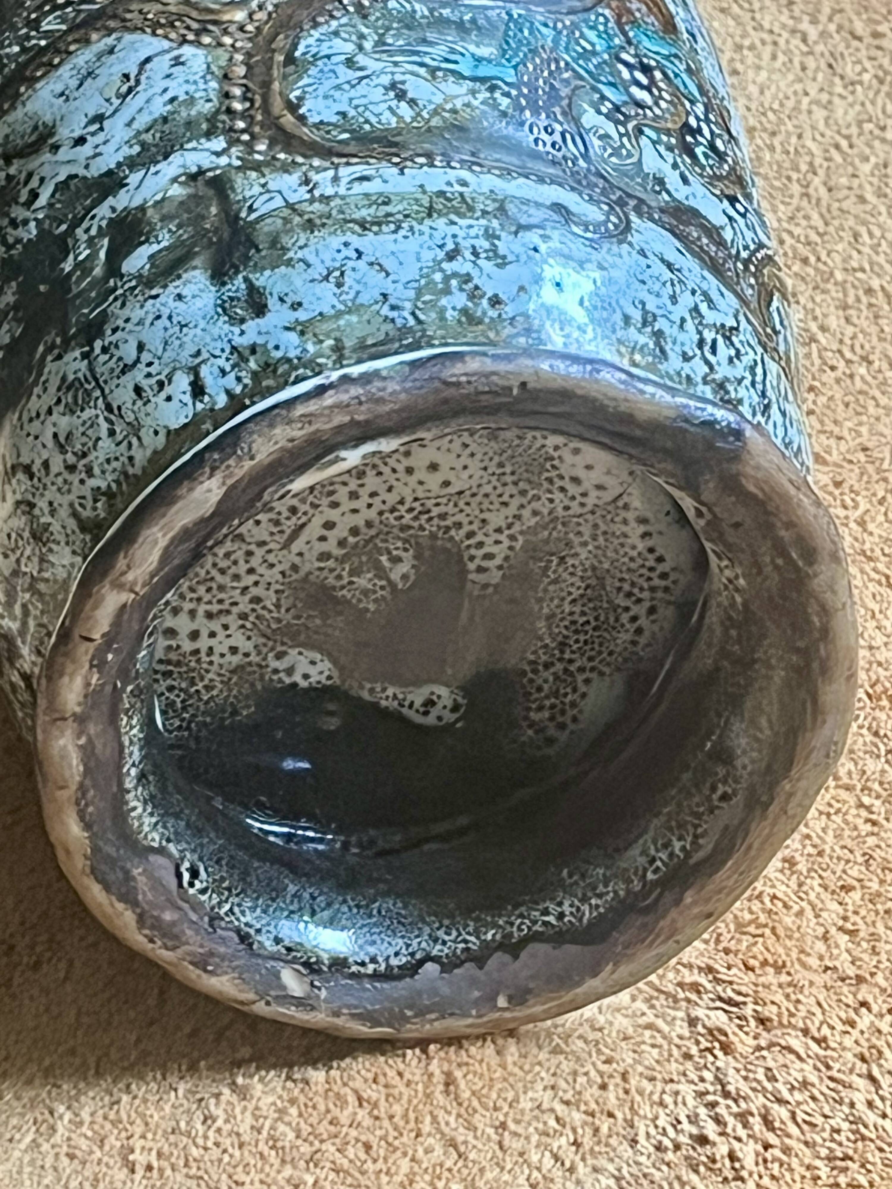 Ceramic lamp base - Okinawa (Japan)