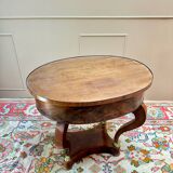 Guéridon, Table De Salon En Acajou D’époque Empire XIX Eme Siècle