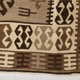4x6 Kilim Vintage Oushak Area Kilim Rug, 103x192 Cm