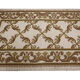 Tapis beige crème point d’aiguille55x110cm