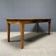 Rustic french farmhouse dining table made of oak and elm