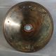 Antique brass lampshade