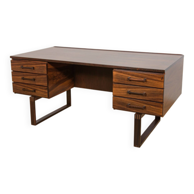 Bureau indépendant en palissandre du milieu du siècle par Torben Valeur et Henning Jensen pour Dyrlund, Danemark, années 1960.