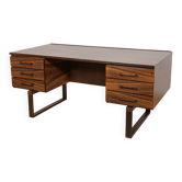 Mid-Century Rosewood Freestanding Desk by Torben Valeur & Henning Jensen for Dyrlund, Denmark, 1960s