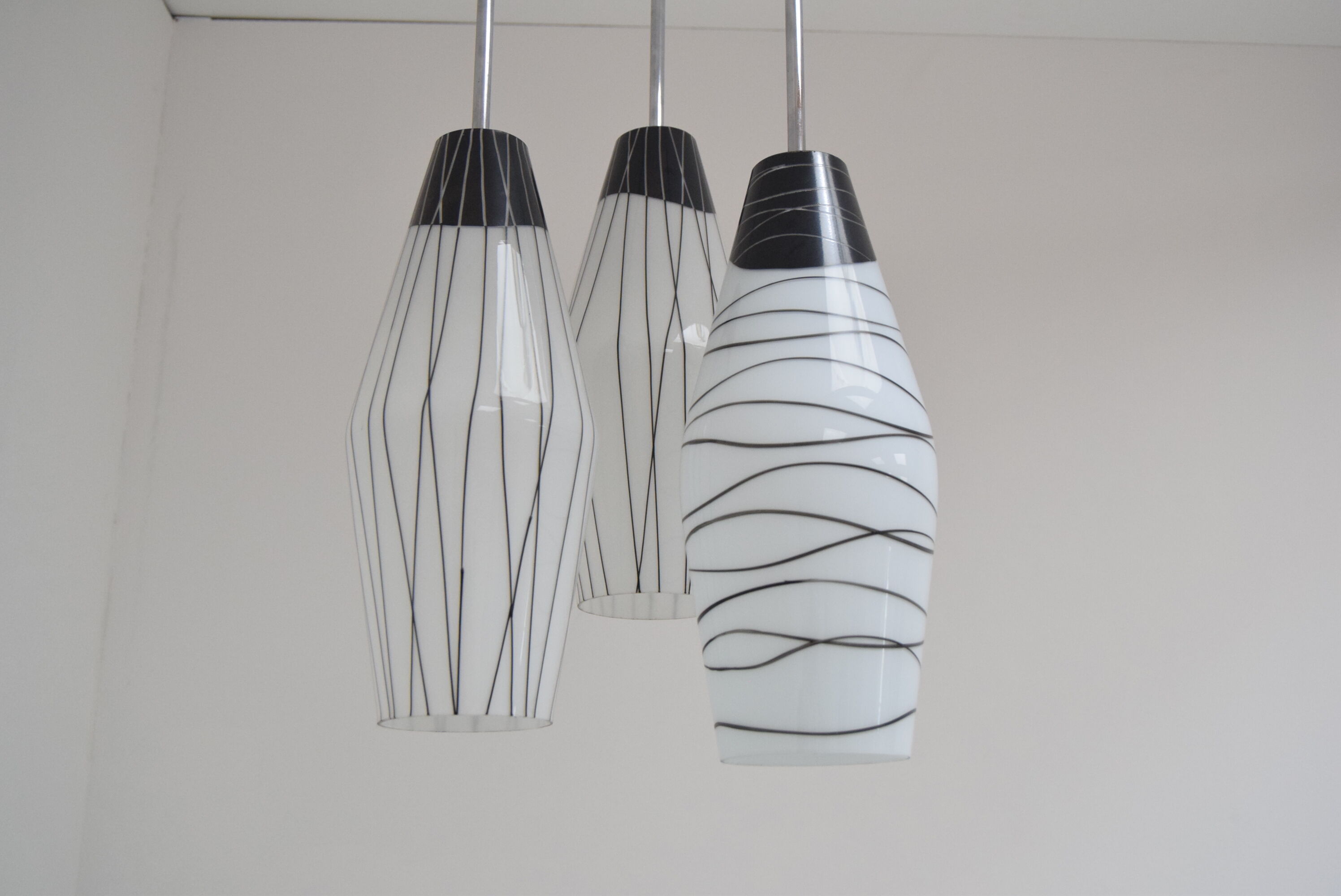 Mid-century Chandelier by Zukov,1970’s.