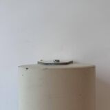 Pair of vintage adjustable wall lights, white metal, Sweden 1970
