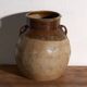 Ancient Chinese glazed stoneware vase – China, circa 1900