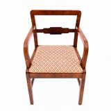 Pair of Art Deco armchairs from the 1940s, Poland.