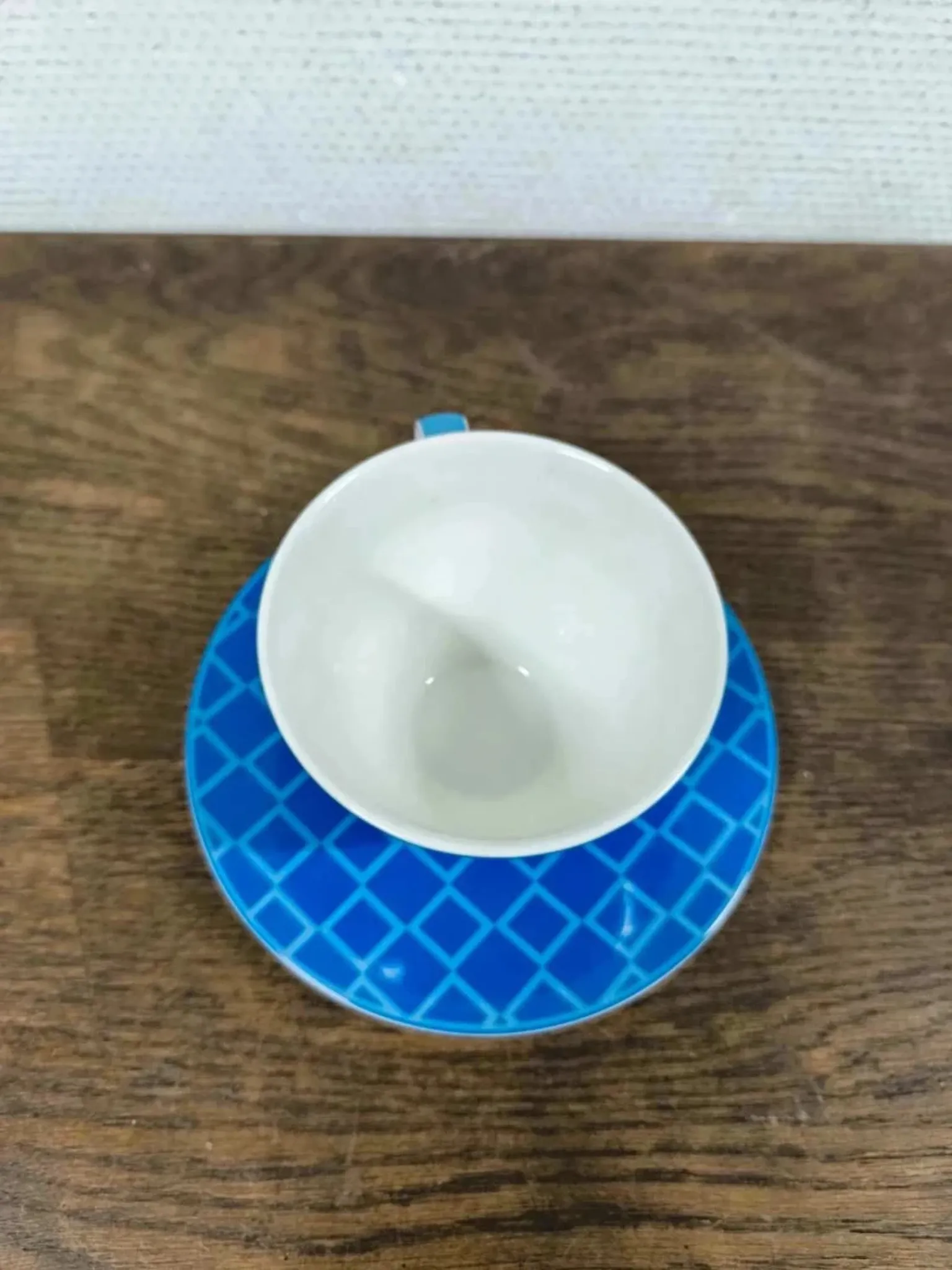 Cup + saucer Villeroy & Boch Café Club blue