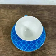 Cup + saucer Villeroy & Boch Café Club blue