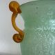 Vase amphore verre de Murano Scavo vintage