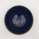 Blue ceramic bowl signed Salvatore PARISI / Contemporary art