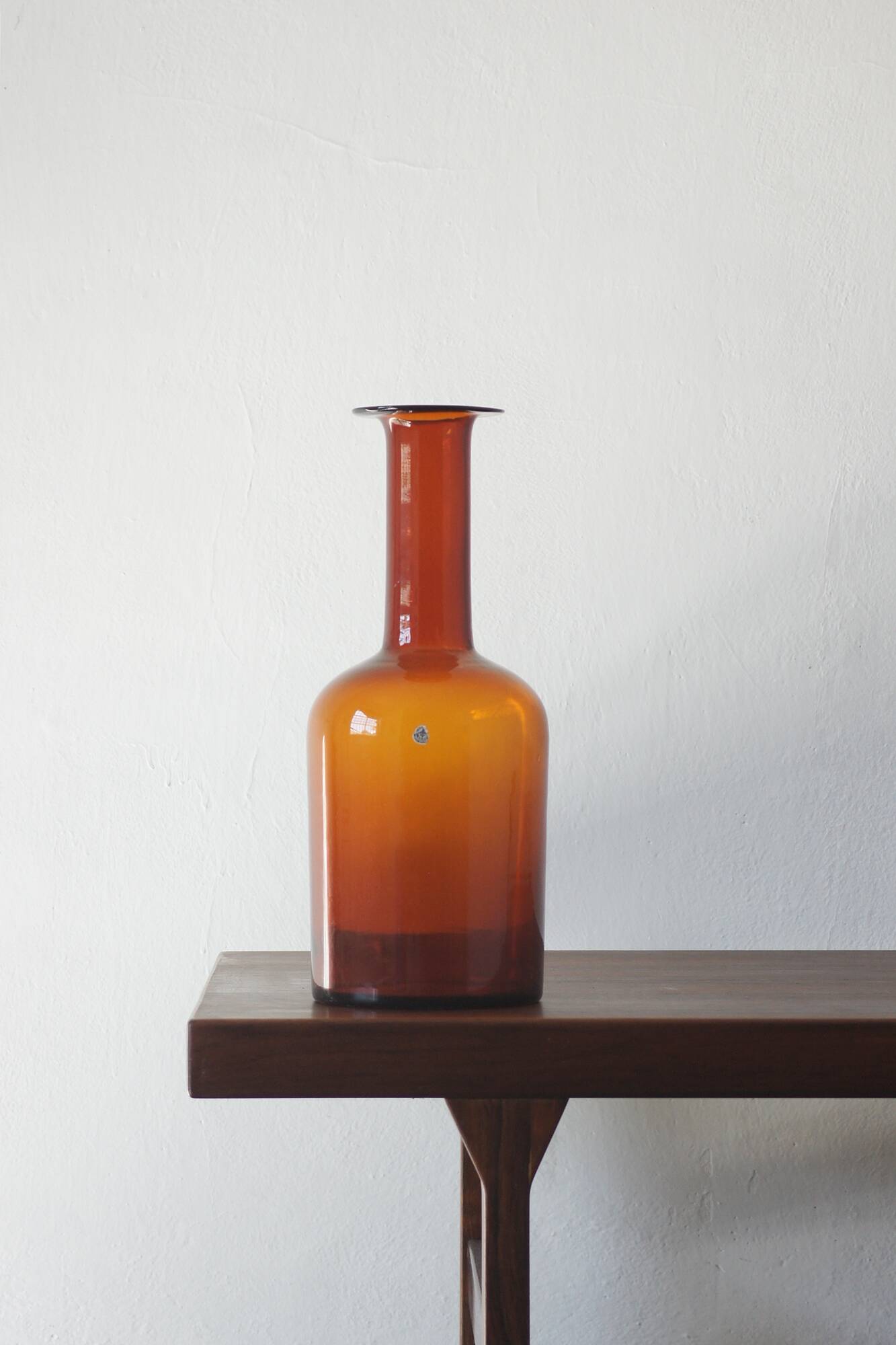 Vase by Otto Brauer for Holmegaard, 1960s