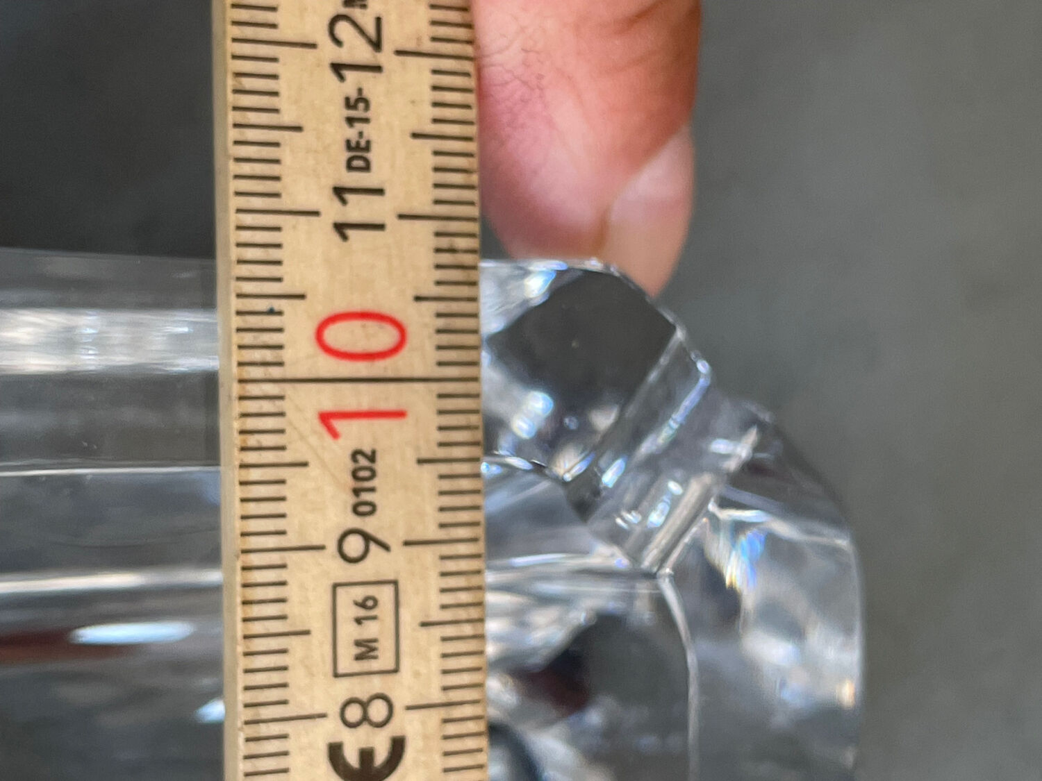 Sevres crystal ashtray