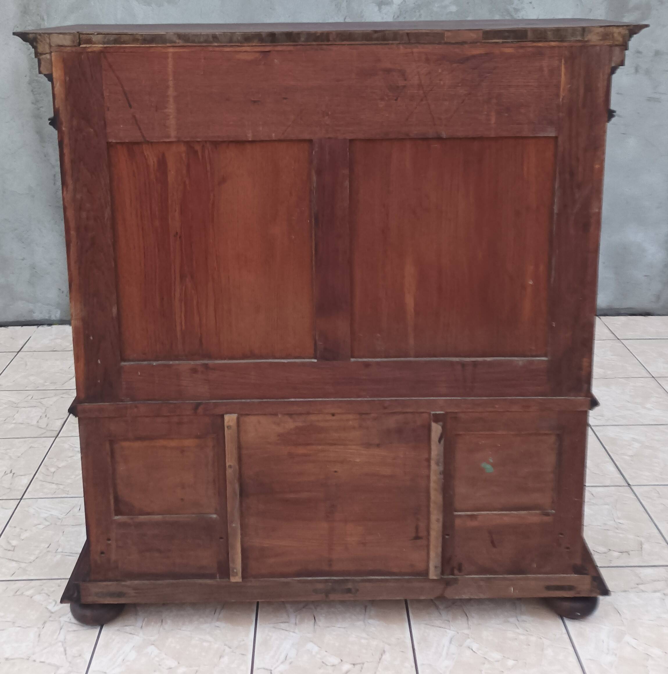 Renaissance walnut credenza