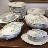 Table service k&g luneville 1930 service apple 110 pieces