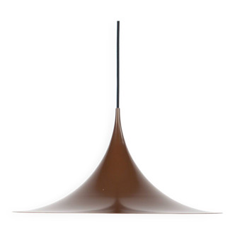 Lampe à suspension vintage danoise Semi par Bonderup&Thorup. Brouillard et Morup, 1968