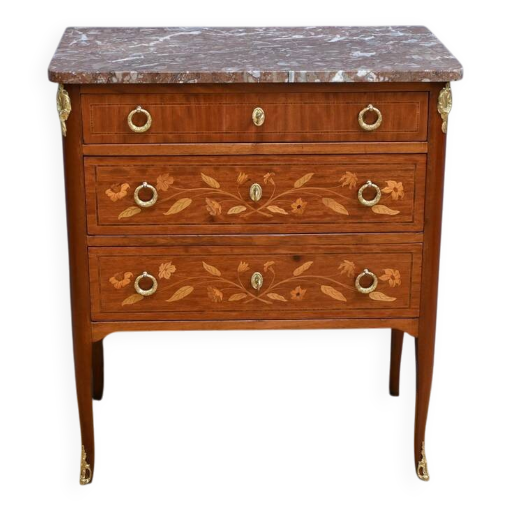 Petite Commode en Acajou Blond – Début XXe