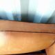 Moustache club sofa in leather, 40s