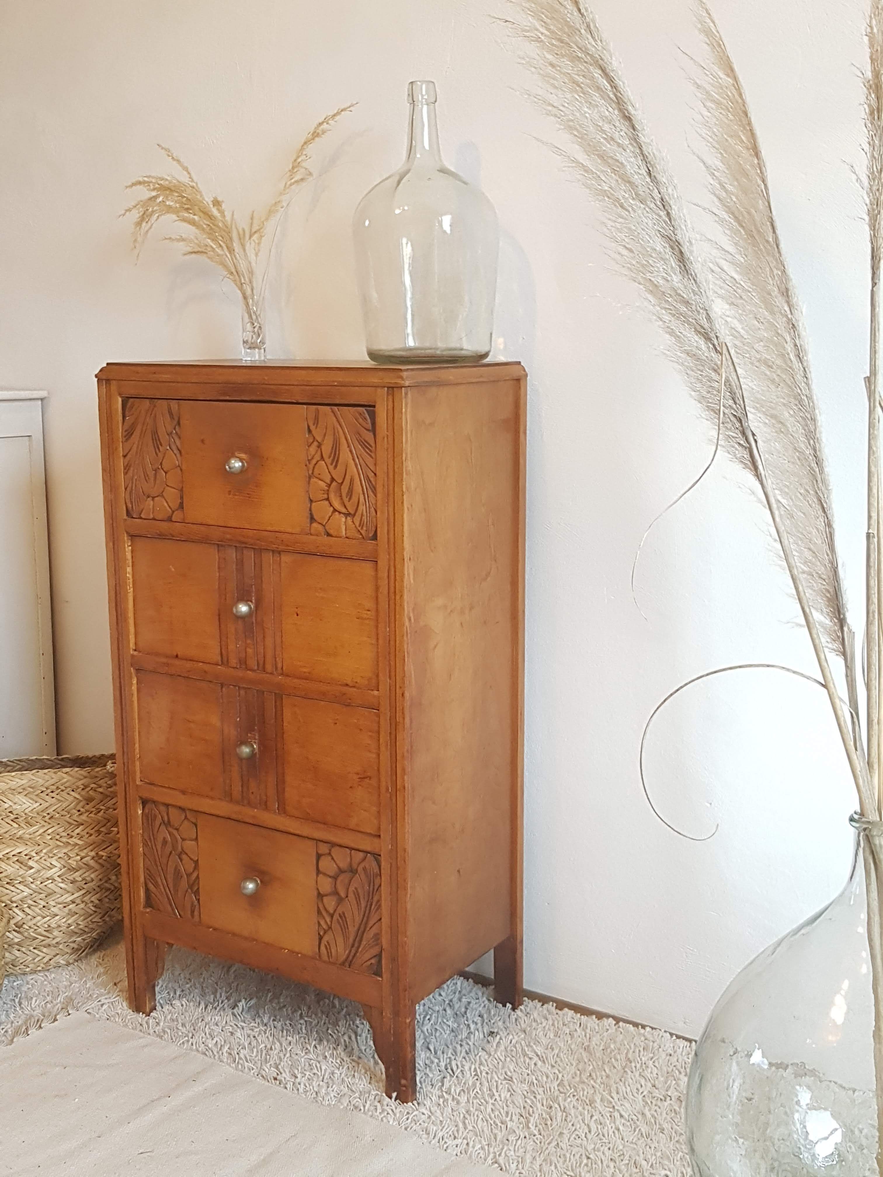 Art deco chiffonnier