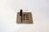 Steel flower holder sculpture by Mario Faggian for MAM, Italy 70s