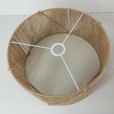 Cylinder lampshade made of jute rope n°2