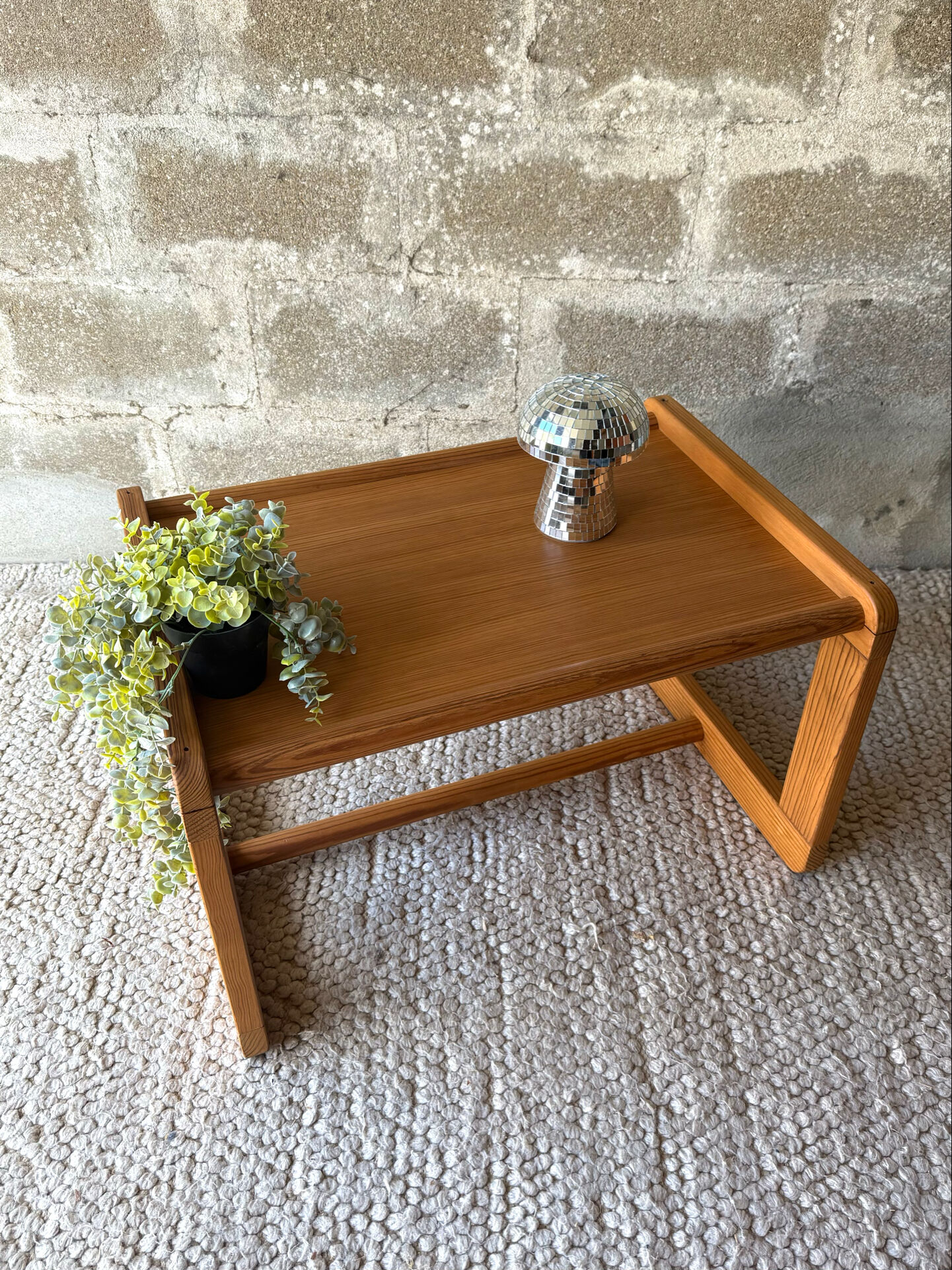 Table basse design vintage scandinave, 1970