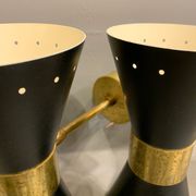 Wall lamps in the style of Italian creations of the 50s