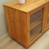 Pine showcase, Danish design, 1980s, production: Denmark
