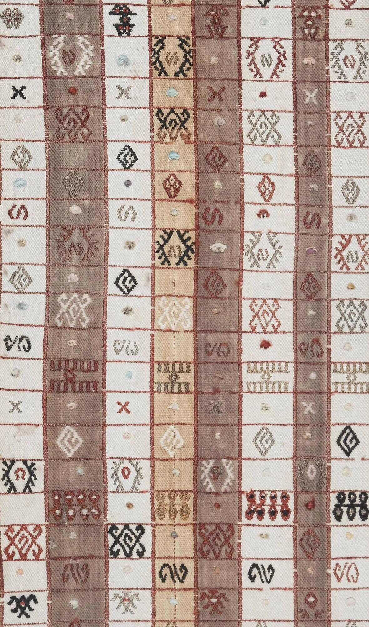 Vintage Turkish hallway rug 60x343 cm