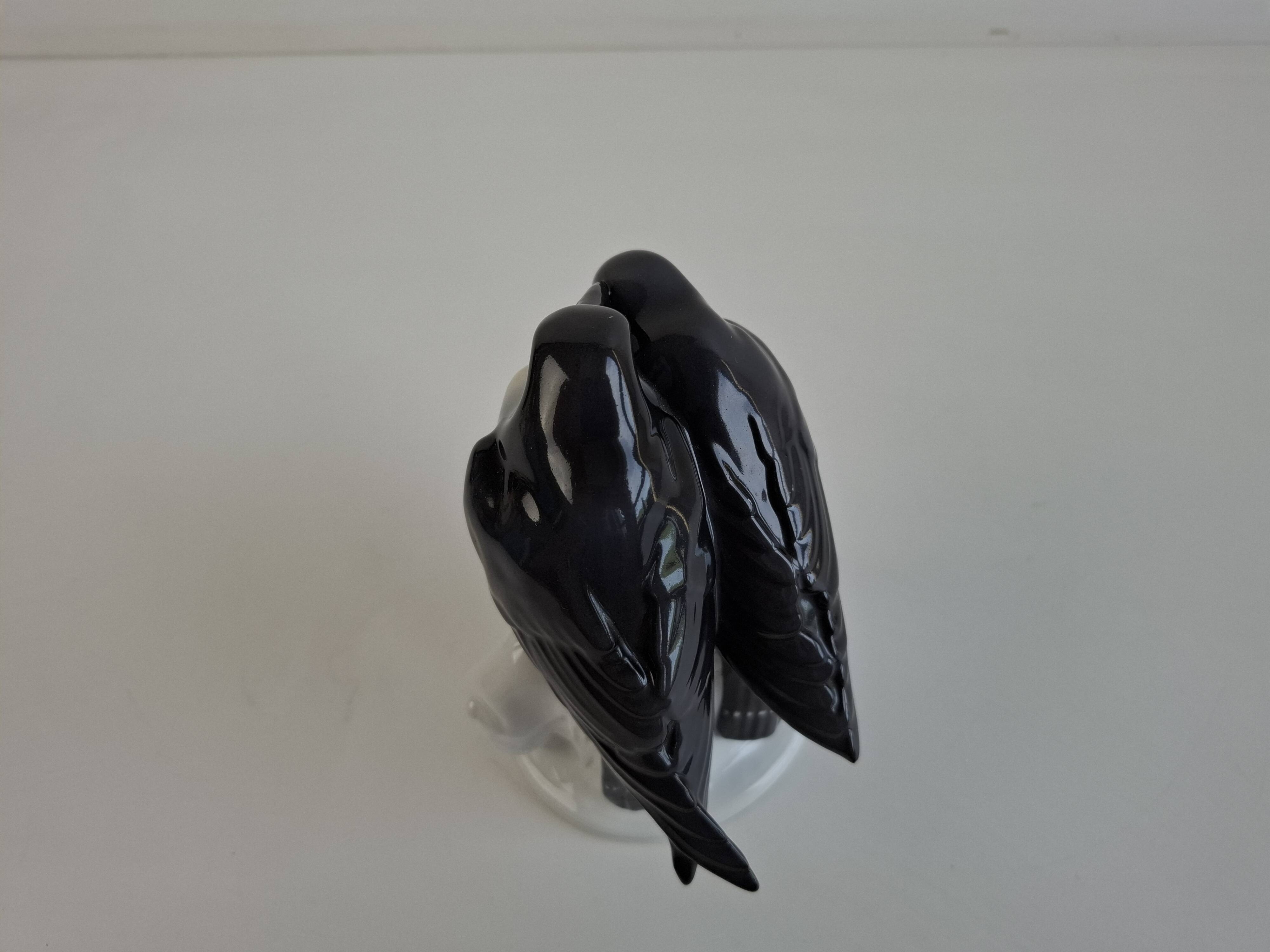 Art Deco Czech Porcelain Penguin Figurine by Pfeiffer & Löwenstein, 1930