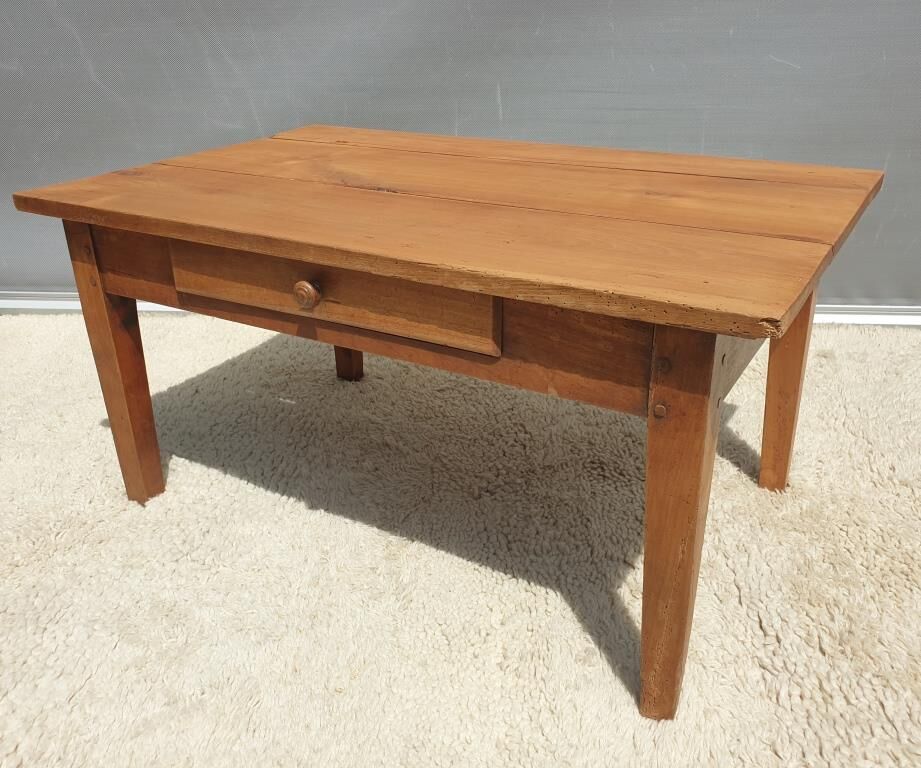 Coffee table countryside in Walnut 1 drawer