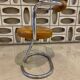 Pair of Cobra chairs by Giotto Stoppino with new leather