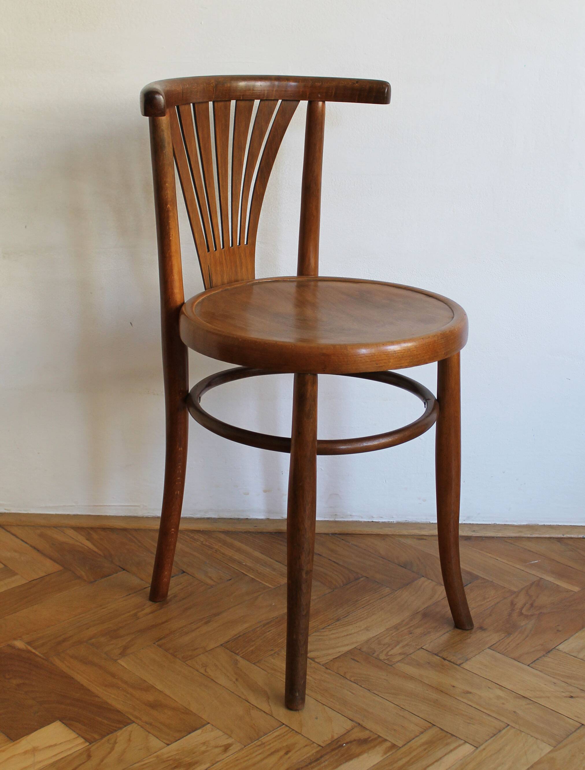 Pair of 1920's dining chairs by Ungvar
