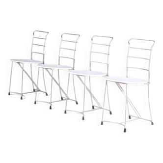 1980s Set of “Eridiana” Chairs by Antonio Citterio for Xilitalia, Italy