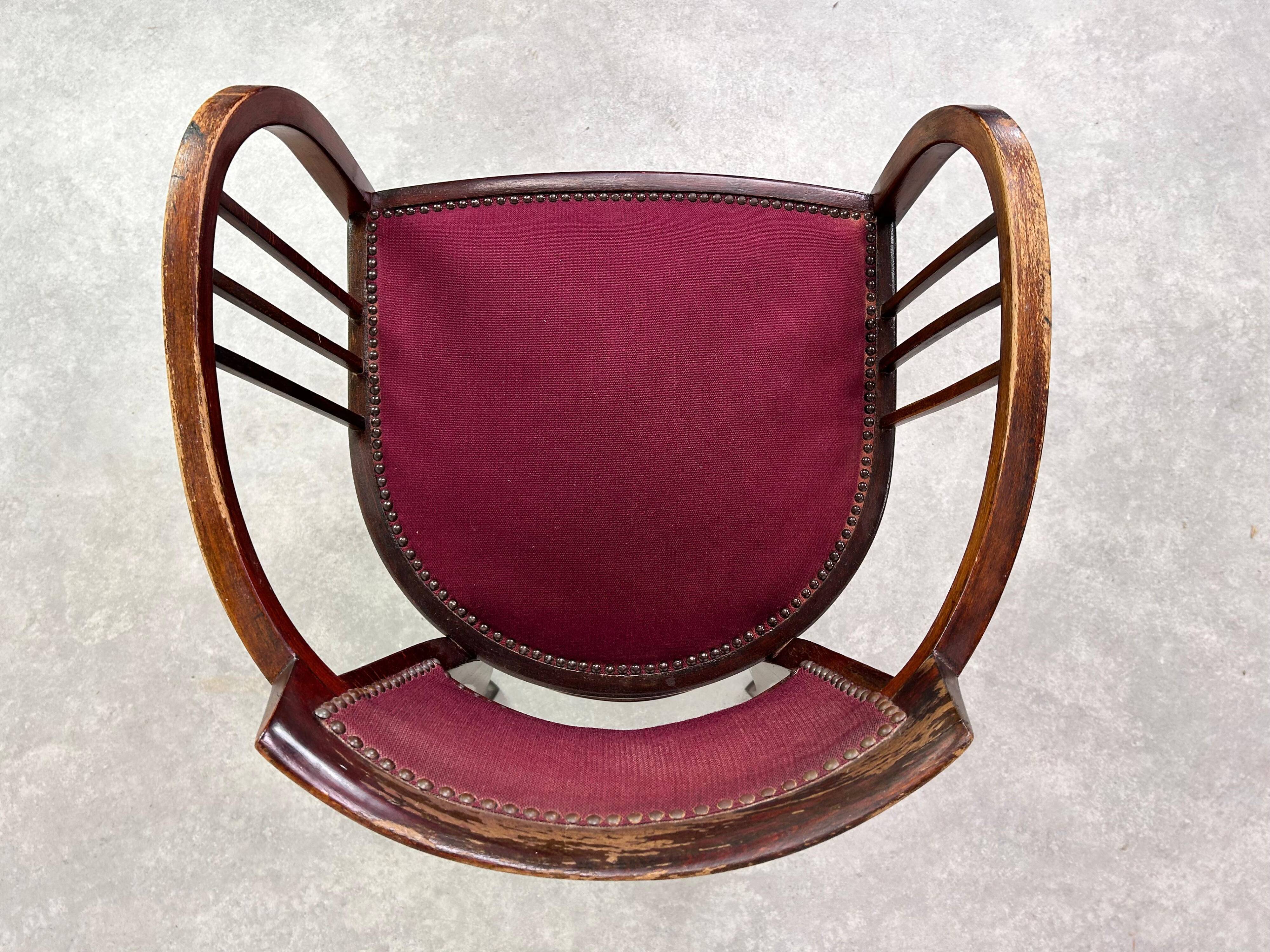Secession Armchairs no.6513 by Otto Wagner