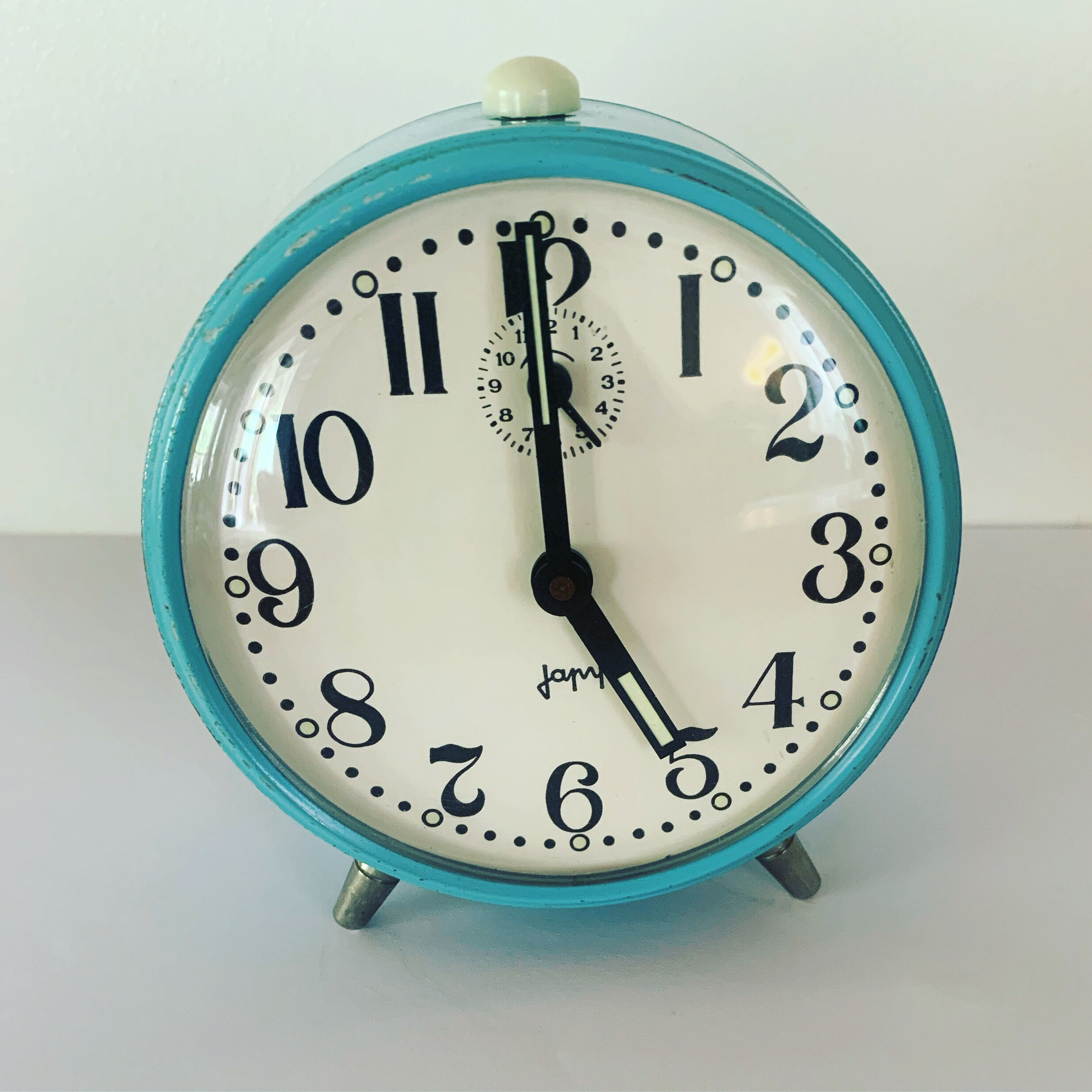 Vintage Japy alarm clock