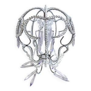 Abat-jour chapeau lustre - plafonnier suspension